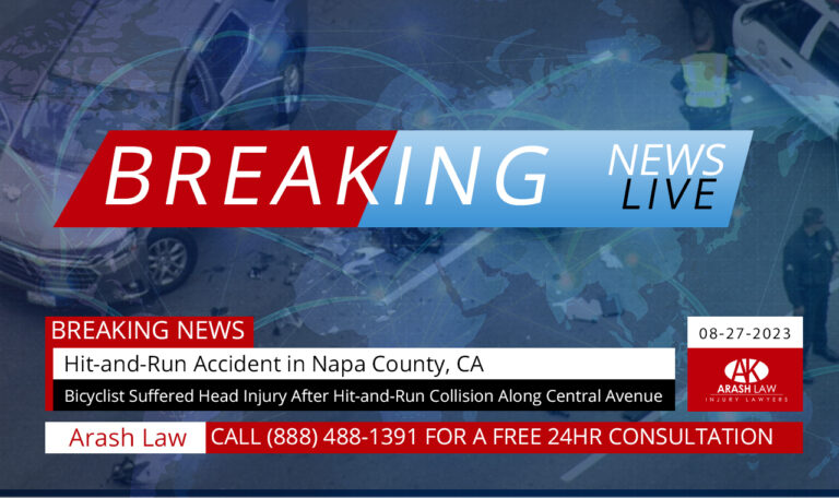 08-27-2023-Napa-County-CA-Bicyclist-Suffered-Head-Injury-After-Hit-and-Run-Collision-Along-Central-Avenue