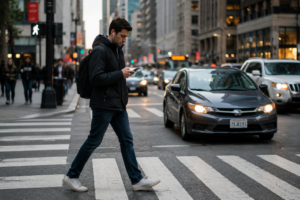 The Hidden Dangers of Distracted Walking Accidents